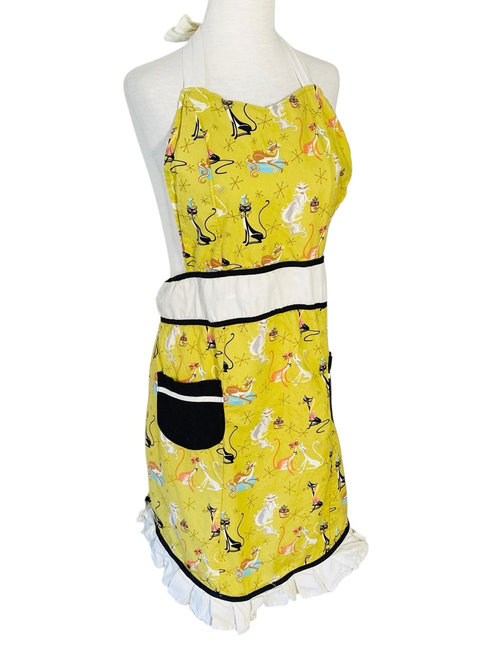 NOW DESIGNS Retro Cat Apron